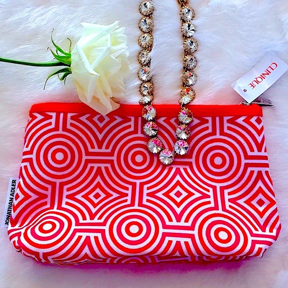 💯✅ AUTHENTIC CLINIQUE COSMETIC BAG-JONATHAN ADLER - Picture 7 of 7